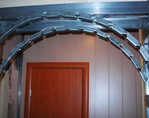 Профили для арки из гипсокартона