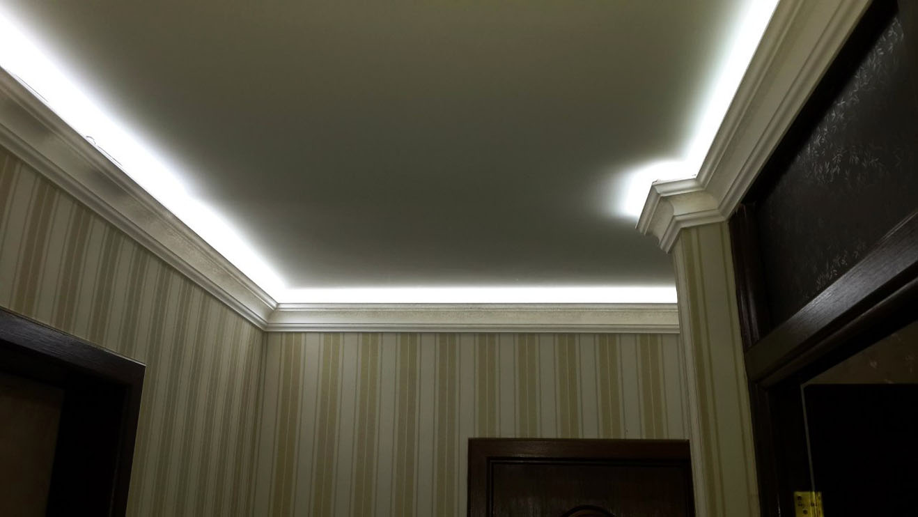 подсветка для потолка светодиодная как сделать