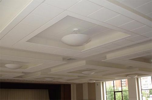 Акустический потолок: устройство подвесного потолка армстронг, детали на фото и видео