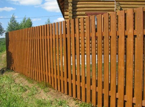 Деревянный забор своими руками - инструкция