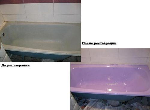 Эмалировка чугунных ванн своими руками: методы реставрации