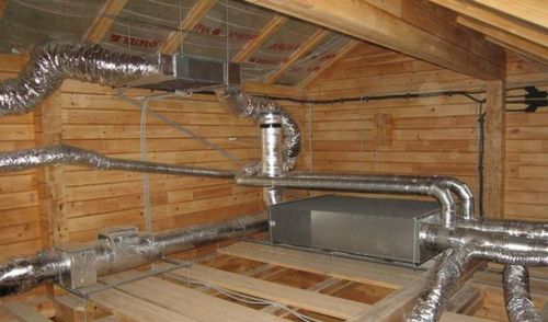 Коммуникации в каркасном доме: прокладка системы отопления, канализации, водопровода, вентиляции и крытой электропроводки
