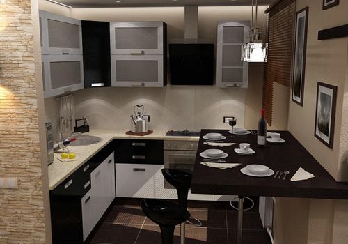 Кухня в хрущевке: фото маленького интерьера, размеры, дизайн, недорогие эконом класса, модульные, планировка, студия, ремонт и отделка