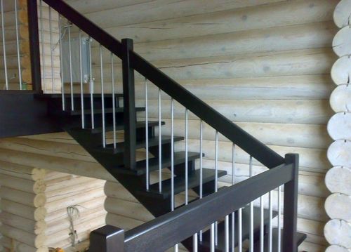 П-образная лестница: на второй этаж с площадкой, 180 градусов, онлайн-расчет своими руками, размеры и фото