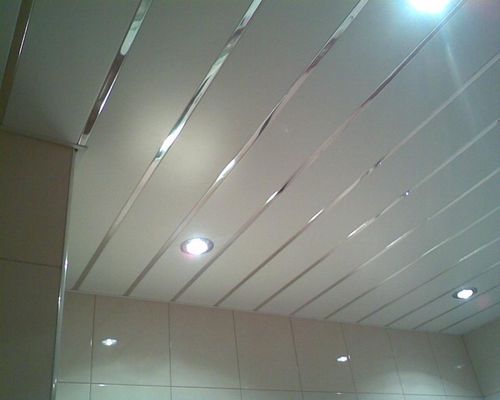 Потолок в ванной: какие выбрать в комнате, что лучше, фото и высота, вентилятор стеклянный, современный профиль