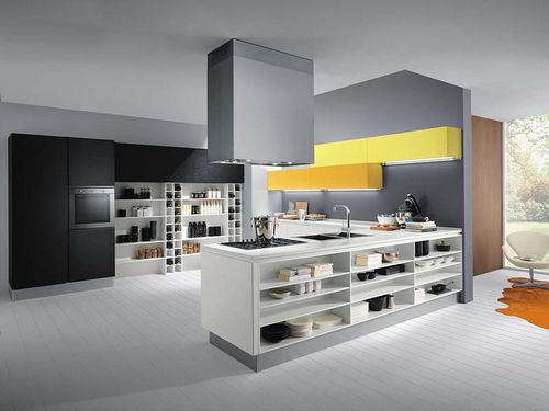 Современный дизайн кухни: фото стиля интерьера, оформление маленькой площади, отделка, проекты, идеи