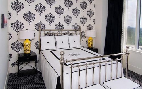 Спальни в черно-белом: фото и дизайн, стильные тона, цвет мебели в интерьере, яркие акценты