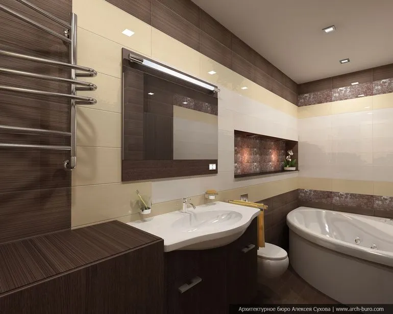 Лучшие идеи дизайна для красивой ванной эконом-класса