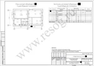 дома. Планировка квартиры до перепланировки. 300x212 - Сталинка. Вся информация.