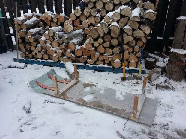 сани для дров