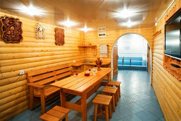 Комната отдыха в русской бане