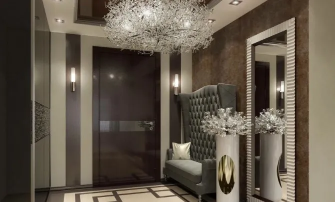 Дизайн коридора квартиры: 150 реальных фото современного стиля в 2021 году