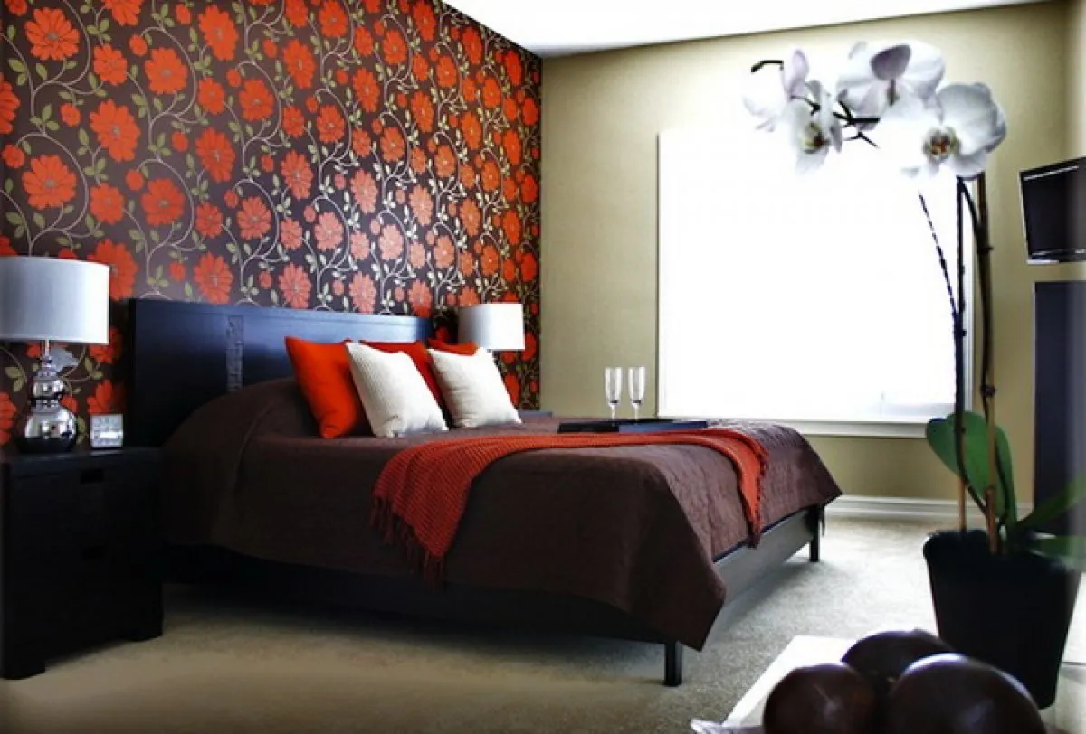 Интерьер комнаты в бирюзовом цвете