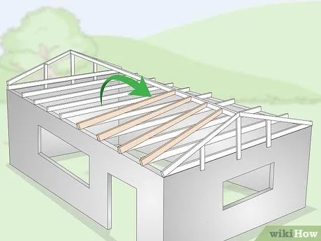 Image titled Build a Roof Step 13