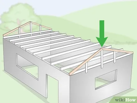 Image titled Build a Roof Step 12