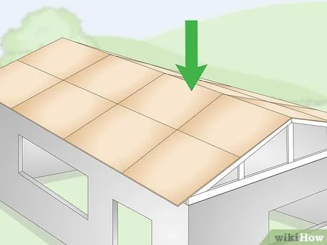 Image titled Build a Roof Step 14