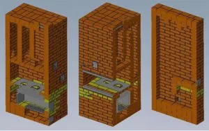 Кирпичная печь с водяным контуром для отопления дома своими руками