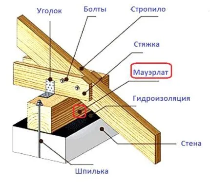 Схематическое изображение мауэрлата