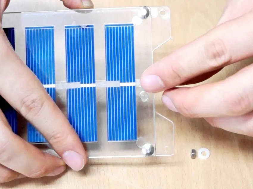 Солнечную батарею можно собрать из подручных материалов, но эффективность такой батареи будет не высока