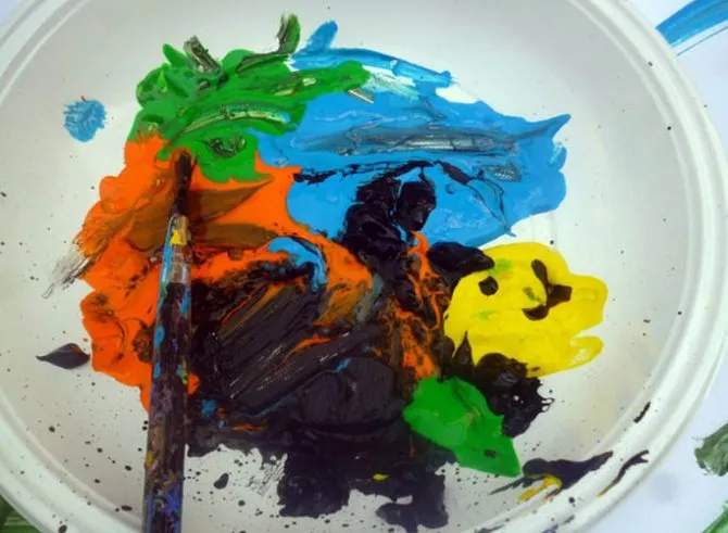 Как сделать черный цвет из красок, пластилина, гуаши, карандашей, акварели
