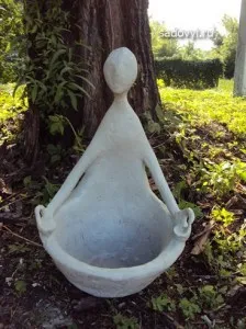 садовая скульптура для дачи мастер-класс