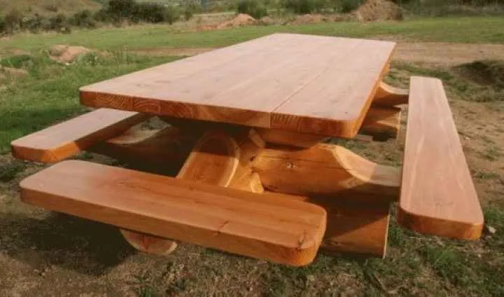 Стол для дачи деревянный, уличный – своими руками: чертежи и схемы, фото