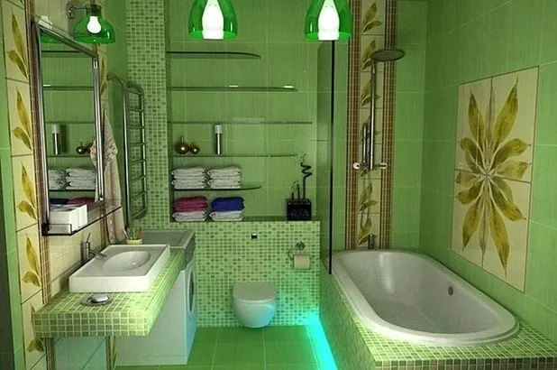 Дизайн маленькой ванной комнаты ...