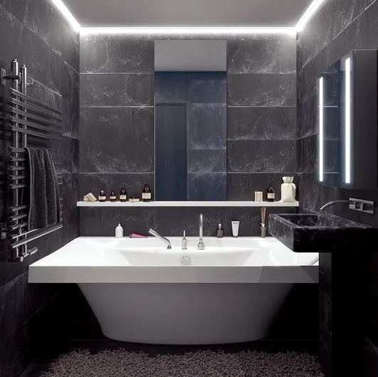 Дизайн маленькой ванной комнаты ...