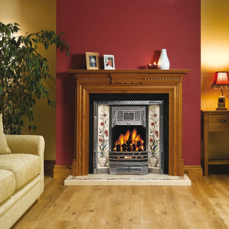 Электрокамин с телевизором в интерьере: топ идей