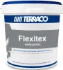 Декоративная Штукатурка Terraco Flexitex 8л Текстурная, Суперэластичная для Внутренних и Наружных Работ / Террако Флекситекс