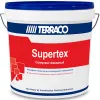 Мастика Готовая Terraco Supertex Exterior 15кг Текстурная, Фасадная, Возможность Машинного Нанесения / Террако Супертекс