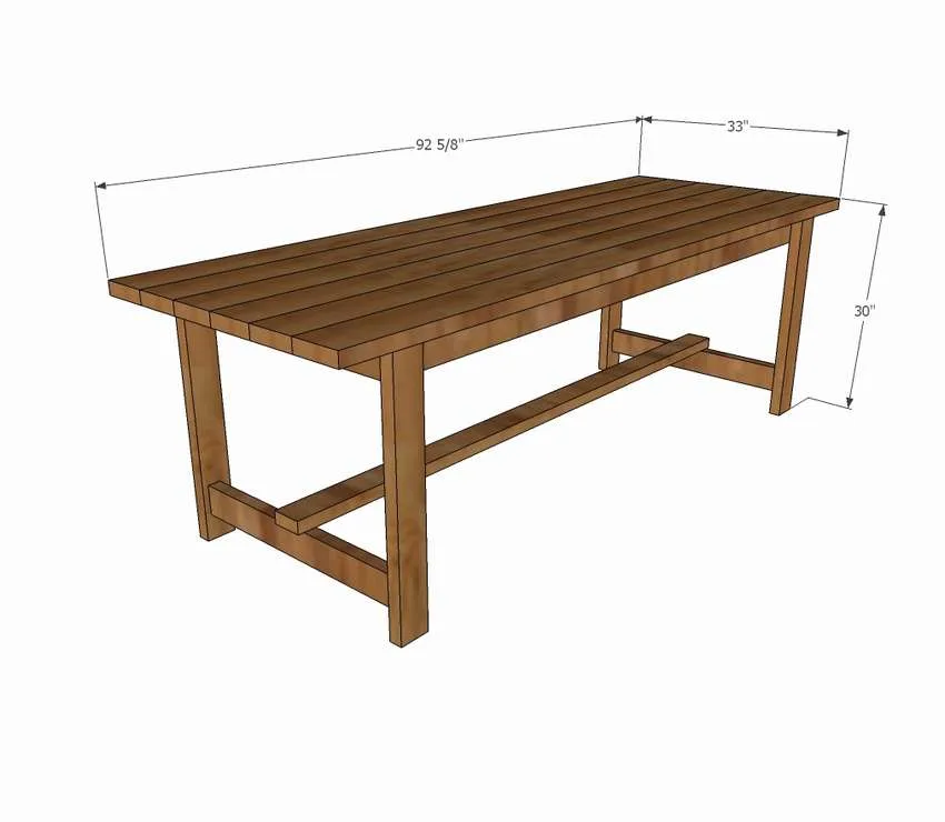 деревянный стол для начинающих