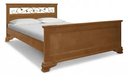 Кровать двуспальная Бажена бук
