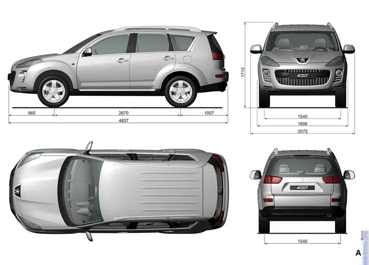 Габариты машины вы найдёте в спецификации, а вот добавочную площадь нужно будет рассчитать и расчертить отдельноФОТО: 230km.ru