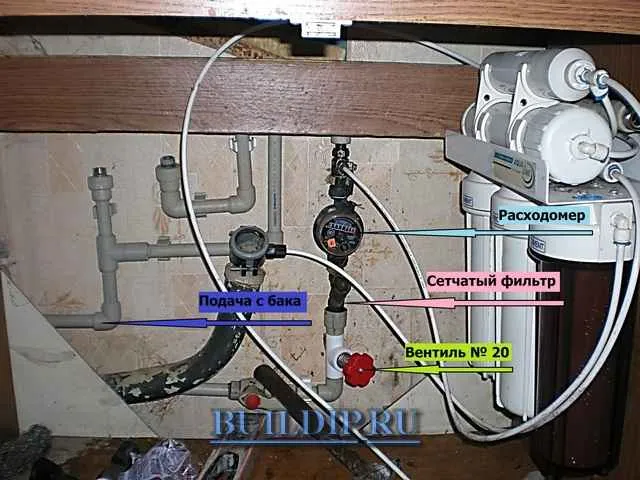 Система водоснабжения частного дома с накопительным баком - фото 2.
