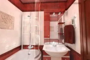 маленькая ванная комната 3 кв метра дизайн фото