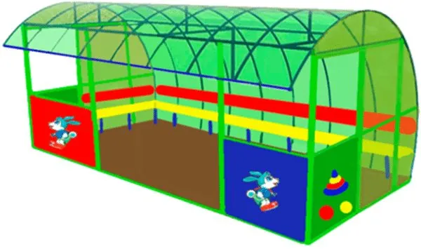 Как сделать детские беседки для детского сада своими руками