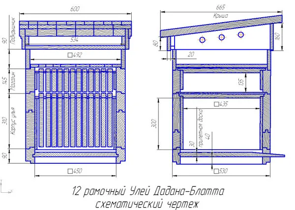 Как сделать улей Дадана своими руками ...