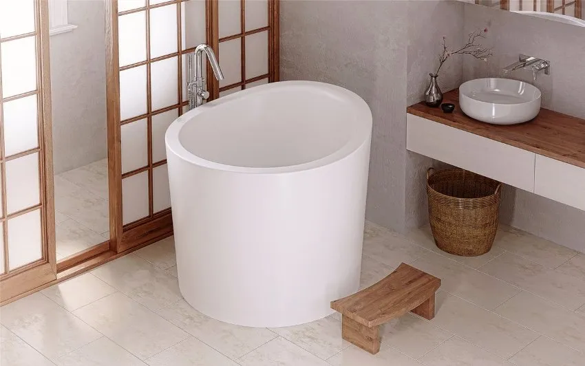 Некоторые сидячие модели ванн скорее украшают интерьер, чем обеспечивают комфортное пользование