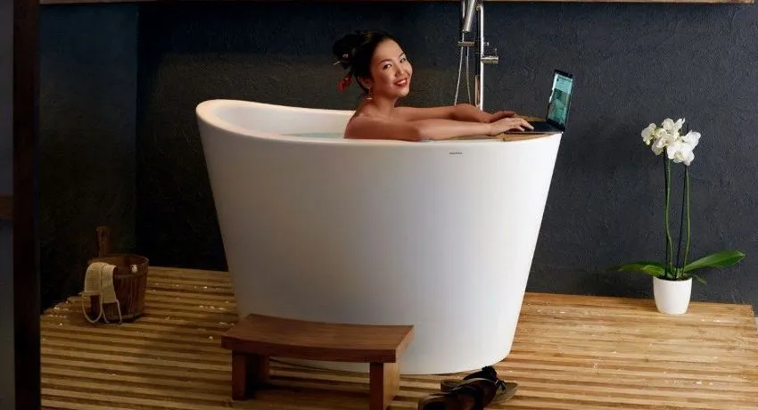 Акриловые сидячие ванны созданы с помощью новейших технологий
