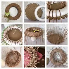 Newspaper Crafts Diy, Newspaper Art, Newspaper Basket, Diy Crafts, Balloon Crafts, Paper Weaving, Bamboo Basket, Crochet Motif, Recycled Paper