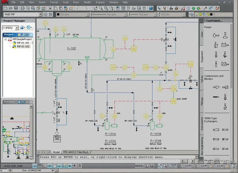 Интерфейс AutoCAD