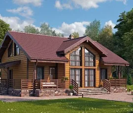 Проект дома Каспий 192