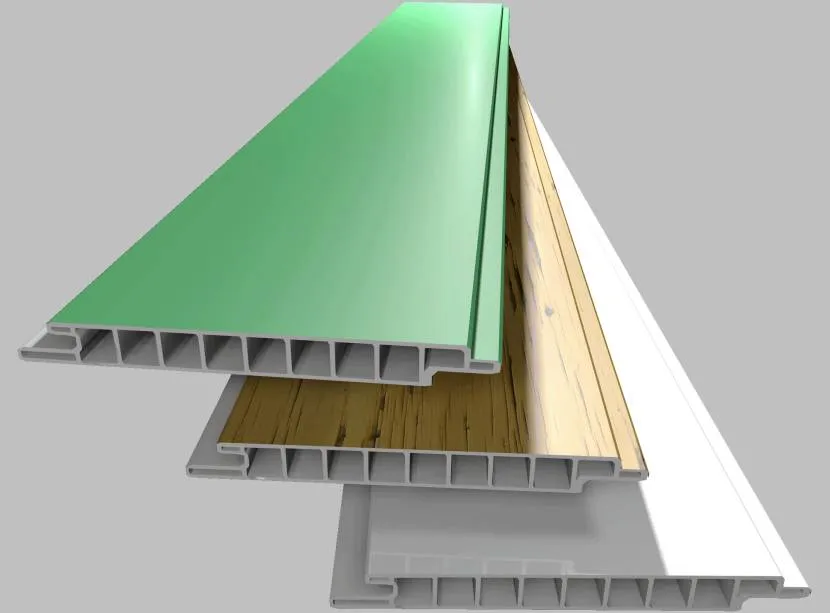 Образцы пластиковой «вагонки»