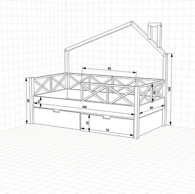 Двухъярусная кровать своими руками из дерева: инструктаж по сборке + лучшие фото идеи