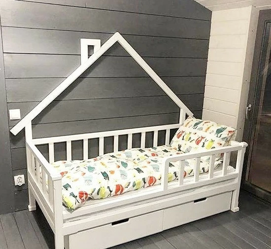 Двухъярусная кровать своими руками из дерева: инструктаж по сборке + лучшие фото идеи