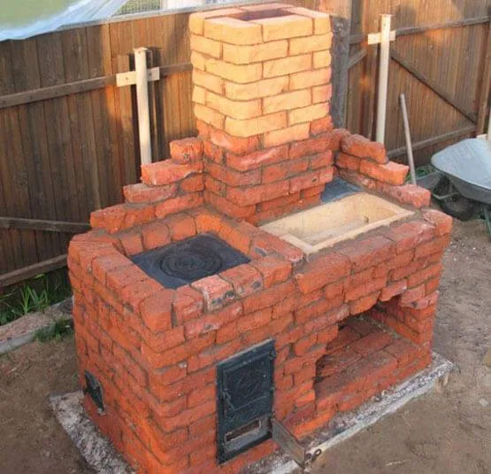 Мини русская печь своими руками: специфика и порядовки для строительства компактной печки