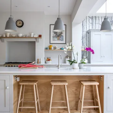 A Scandinavian Woodland Inspired Kitchen