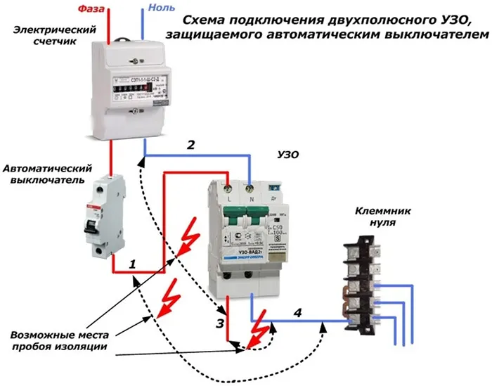 схема подключения