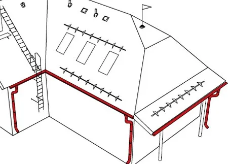 Водостоки для крыши своими руками: инструкция по самостоятельному изготовлению системы водоотвода